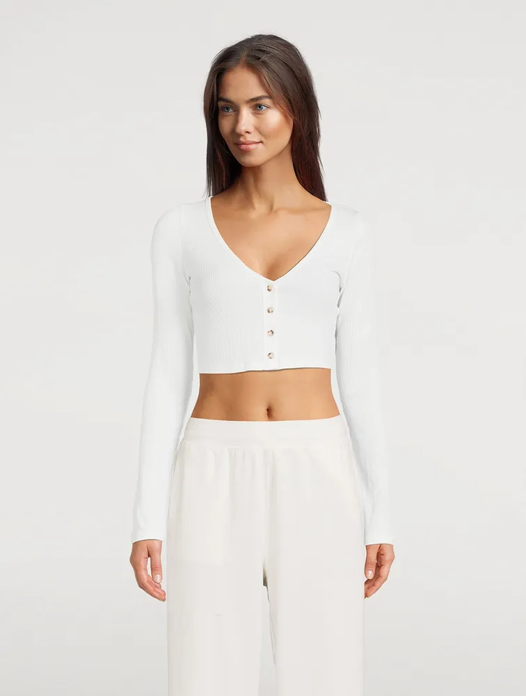 Whisper Crop Cardigan