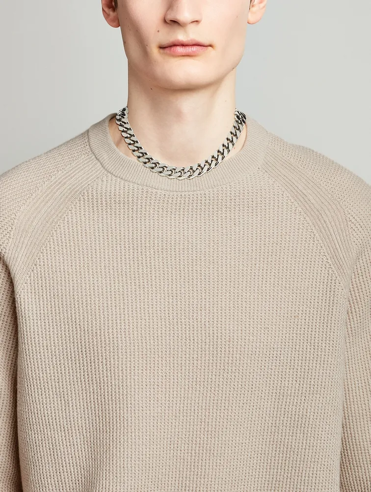 Curb Chain Choker Necklace