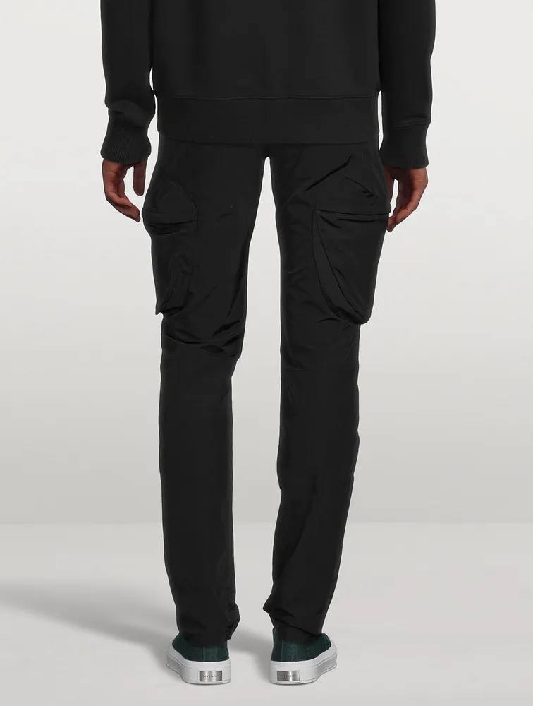 Slim-Fit Pants With Side Pockets