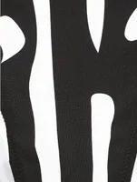 Triangle Bikini Zebra Print