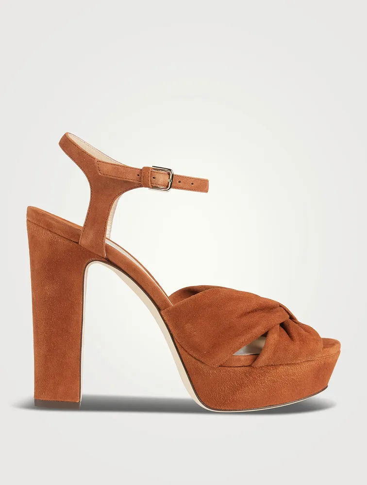 Heloise Suede Platform Sandals