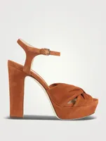 Heloise Suede Platform Sandals