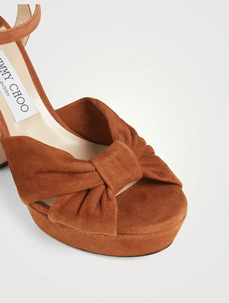Heloise Suede Platform Sandals