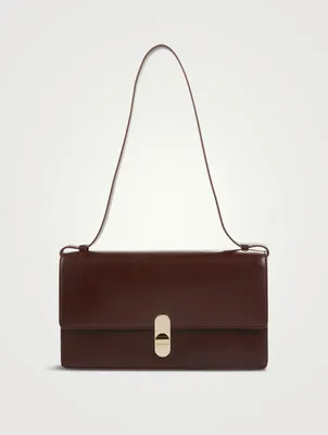 Clea Leather Shoulder Bag