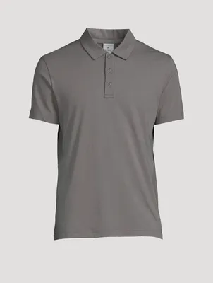 Pima Cotton Jersey Polo Shirt