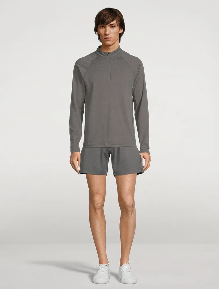 Solotex Mesh Half-Zip Jacket