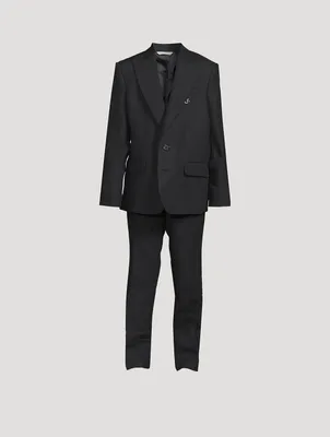 Linen Single-Breasted Suit