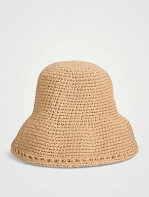 Knit Wool Bucket Hat