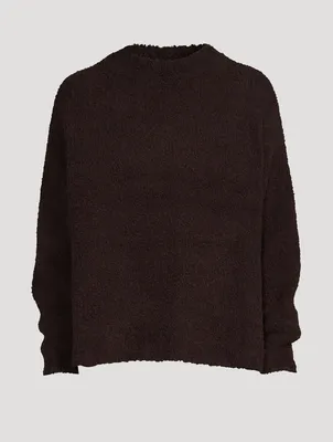Sherpa Wool-Blend Sweater