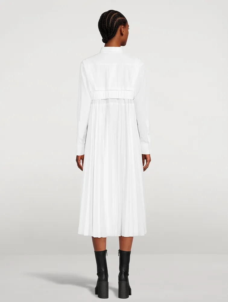 Poplin Shirt Dress