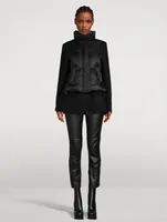 Wool x Nylon Padded Jacket