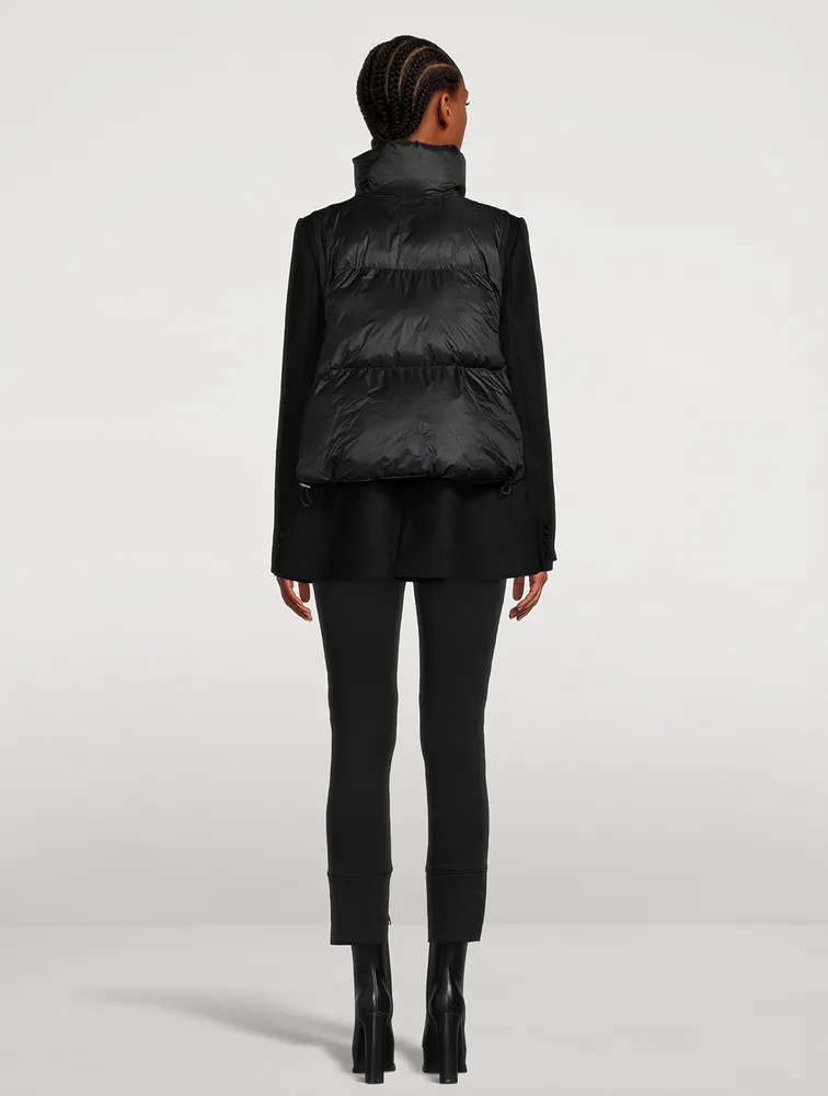 Wool x Nylon Padded Jacket