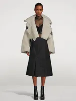 Faux Shearling Blouson