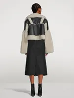 Faux Shearling Blouson