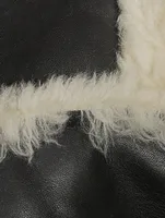 Faux Shearling Blouson