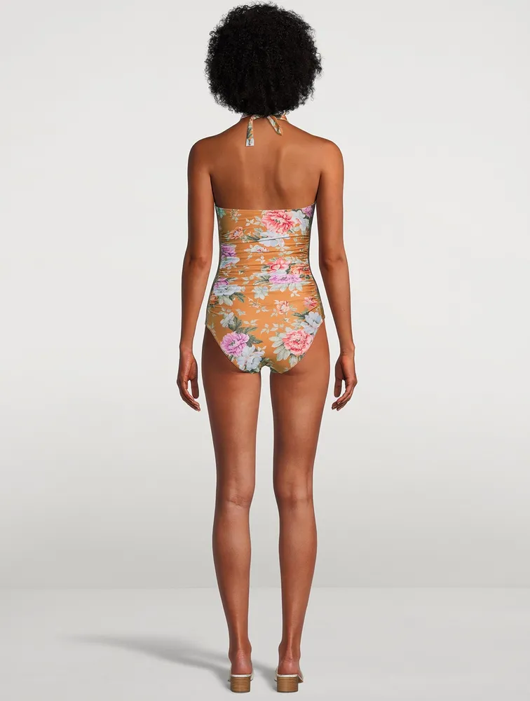 Pattie One-Piece Swimsuit In Floral Print