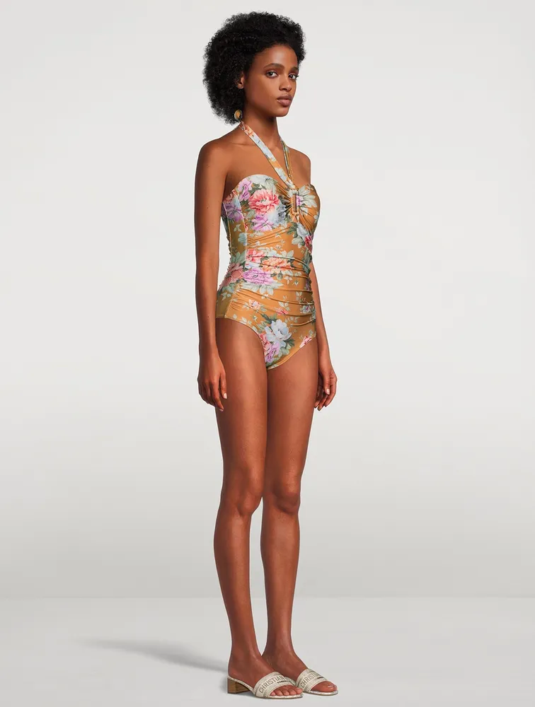 Pattie One-Piece Swimsuit In Floral Print