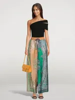 Anneke Silk Wide-Leg Pants