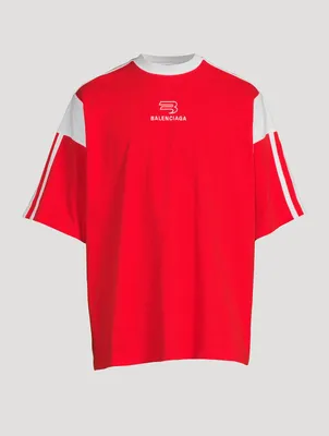 Boxy Sporty Logo T-Shirt