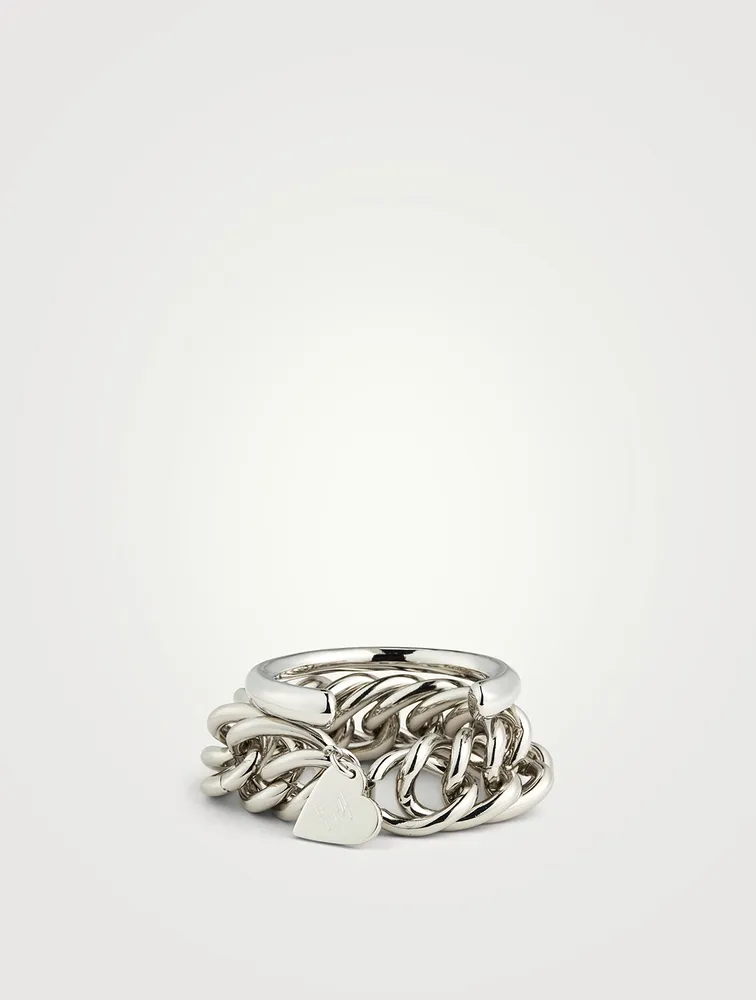 Heart Bangle Bracelet