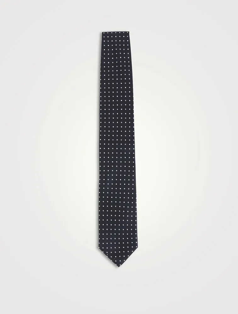 Silk Dotted Tie
