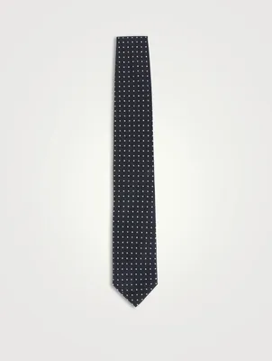 Silk Dotted Tie