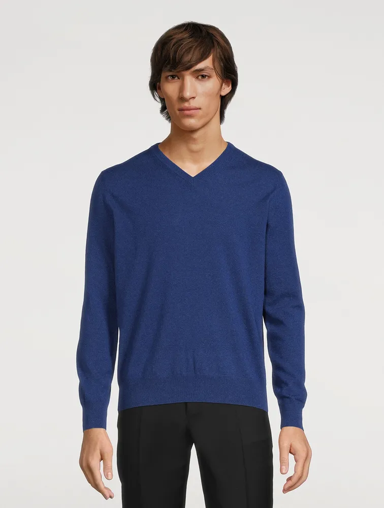 Cashmere V-Neck Sweater