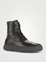 Leather Ankle Boots