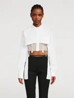 Cinta Cotton Cropped Shirt