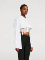 Cinta Cotton Cropped Shirt