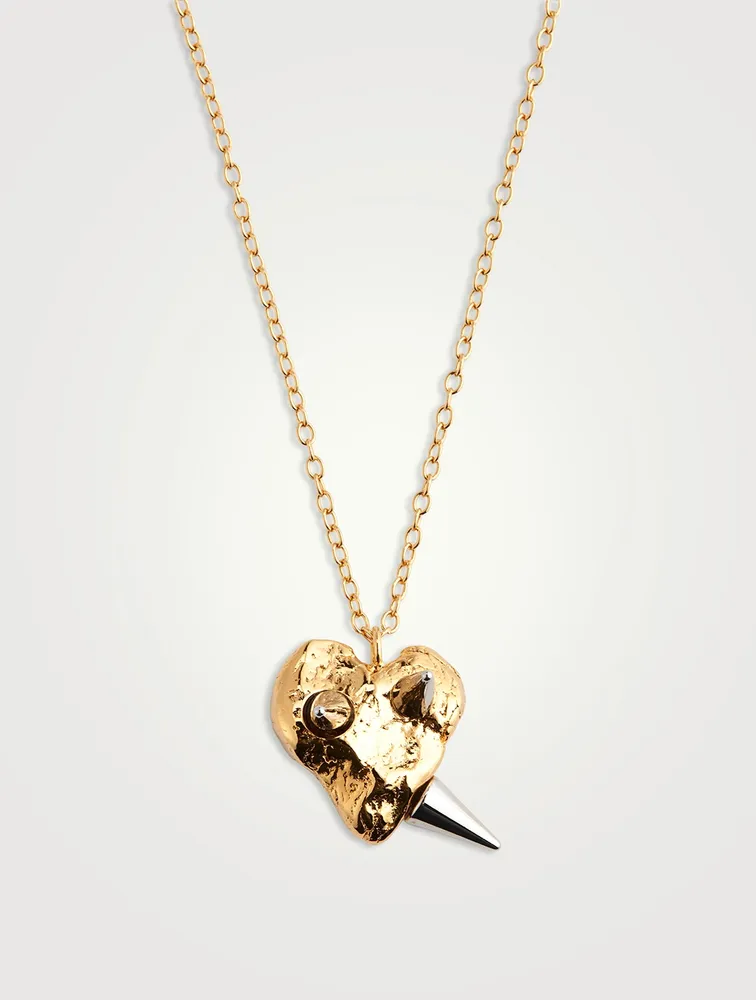 Punk Heart Necklace