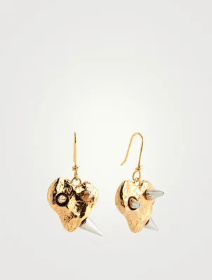 Punk Heart Earrings