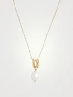 The Human Nature Necklace With Pearl