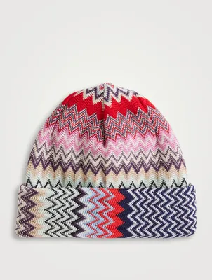 Wool Zig-Zag Toque