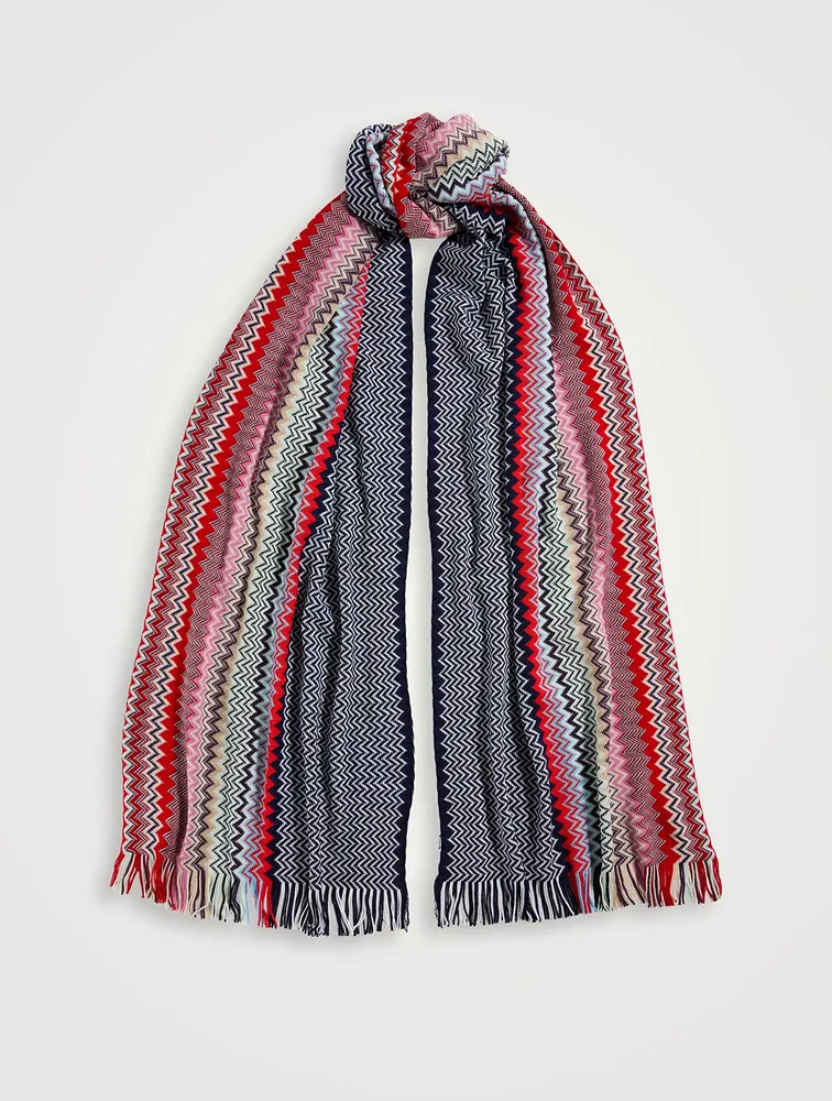 Wool Zig-Zag Scarf