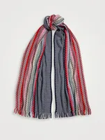 Wool Zig-Zag Scarf