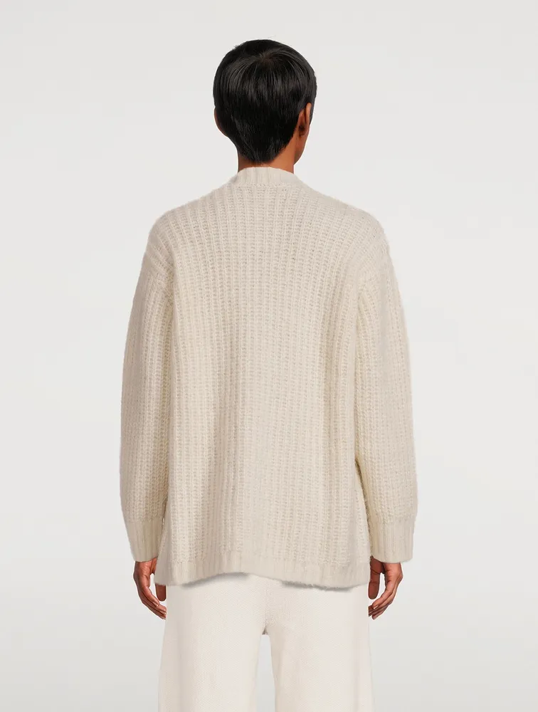 Harbour Alpaca-Blend Cardigan