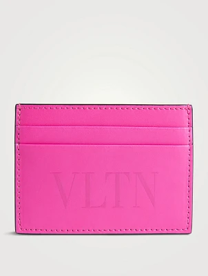 VLTN Leather Card Case