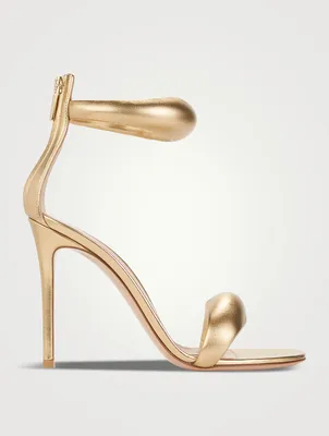 Bijoux Metallic Leather Sandals