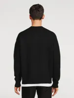 Ami De Coeur Wool Crewneck Sweater