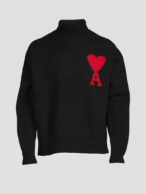 Ami De Coeur Wool Turtleneck Sweater