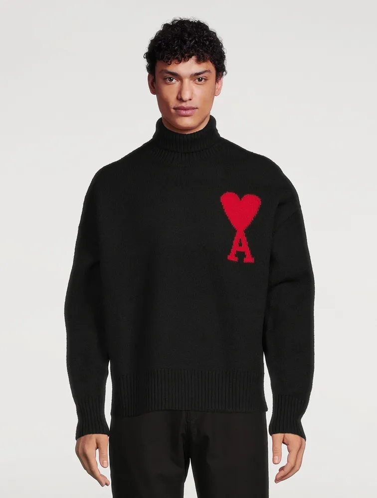 Ami De Coeur Wool Turtleneck Sweater