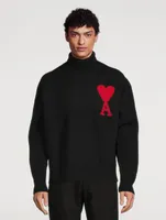 Ami De Coeur Wool Turtleneck Sweater