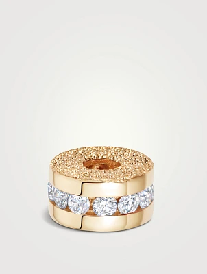 Forte Beads 18K Gold Pavé Precious Bead With Diamonds