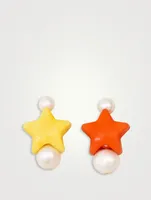 Fiore Clip-On Earrings