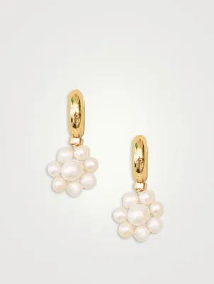 Shiloh Pearl Flower Earrings
