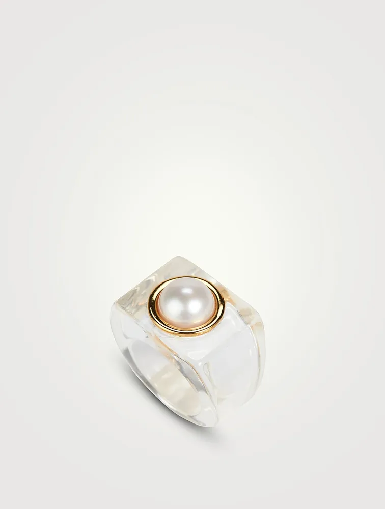 Heather Pearl Ring