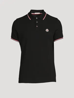 Tricolour Short-Sleeve Polo Shirt