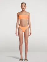Jacquard Better Bandeau Bikini Top