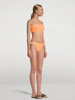 Jacquard Better Bandeau Bikini Top